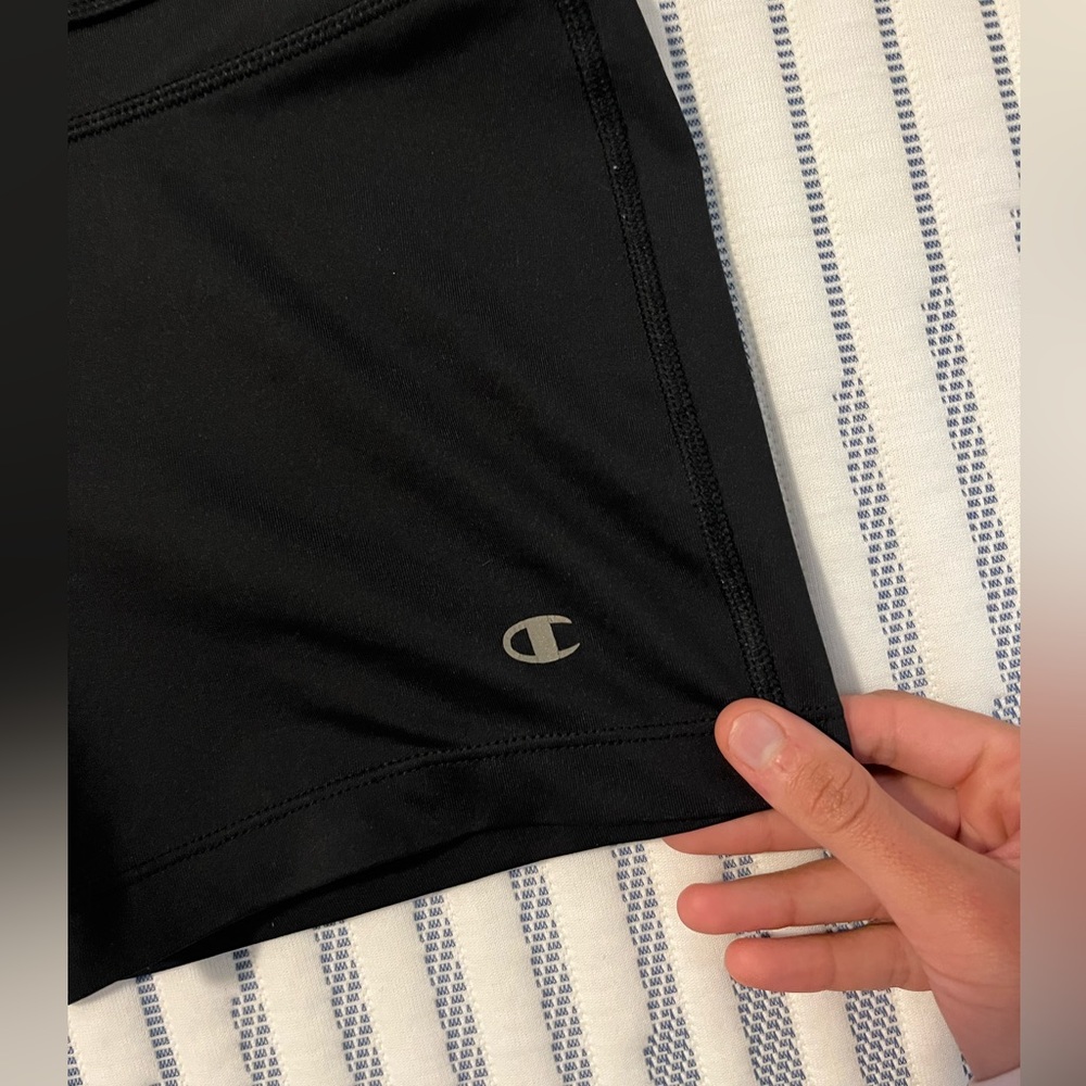 Champion brand athletic training shorts